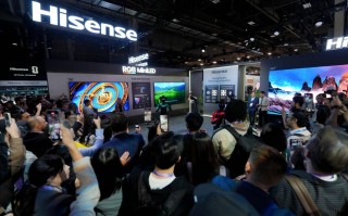 首秀即焦点！海信全新一代RGB-Mini LED电视116UX引爆CES 2026